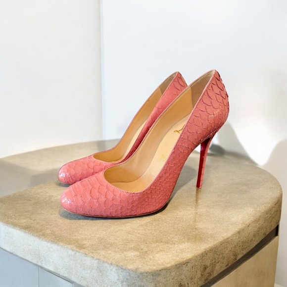 Christian Louboutin Coral Python - Picture 1 of 7